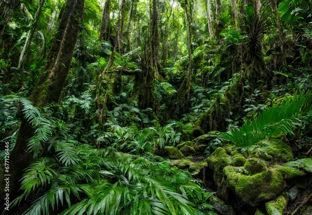 Canopy Cathedral: El Yunque Rainforest Puerto Rico. Canopy Cathedral: El Yunque Rainforest Puerto Rico.