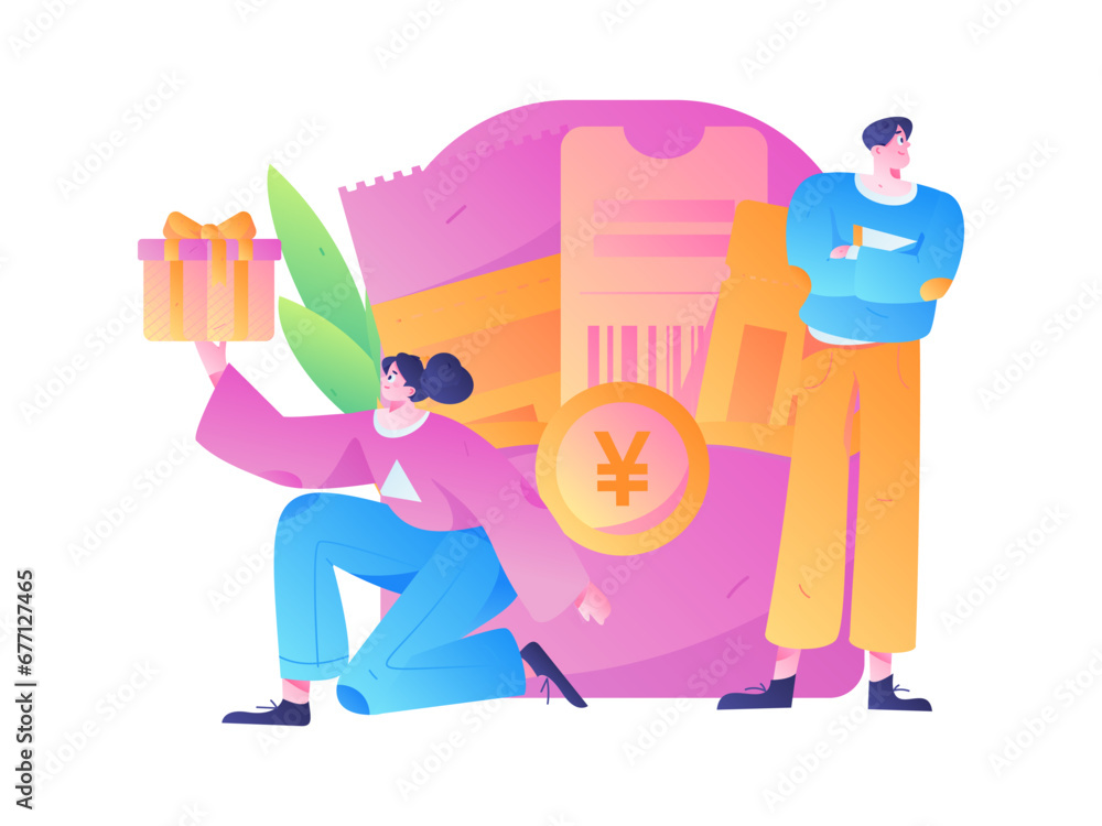Internet financial management investment flat vector concept operation hand drawn illustration
Internet financial management investment flat vector concept operation hand drawn illustration