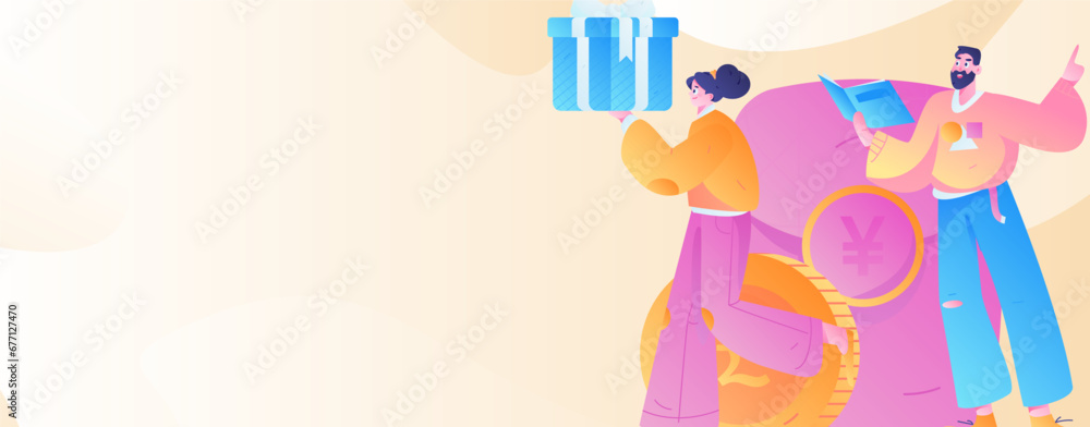 Internet financial management investment flat vector concept operation hand drawn illustration
Internet financial management investment flat vector concept operation hand drawn illustration