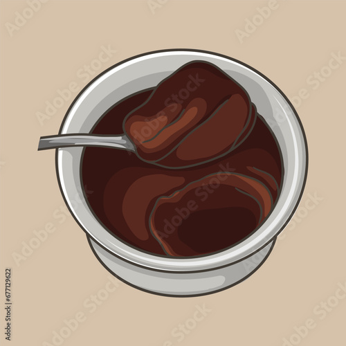 Chocolate mousse. Best winter desserts recipes