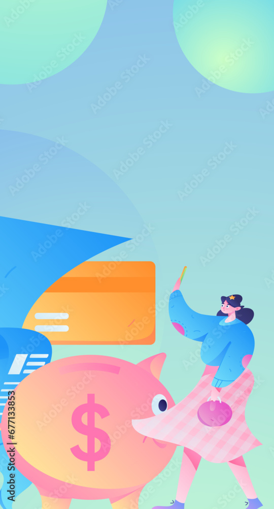 Internet financial management investment flat vector concept operation hand drawn illustration
Internet financial management investment flat vector concept operation hand drawn illustration
