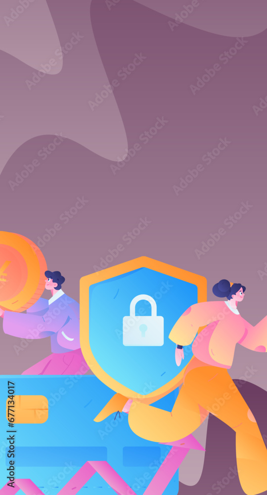 Internet financial management investment flat vector concept operation hand drawn illustration
Internet financial management investment flat vector concept operation hand drawn illustration