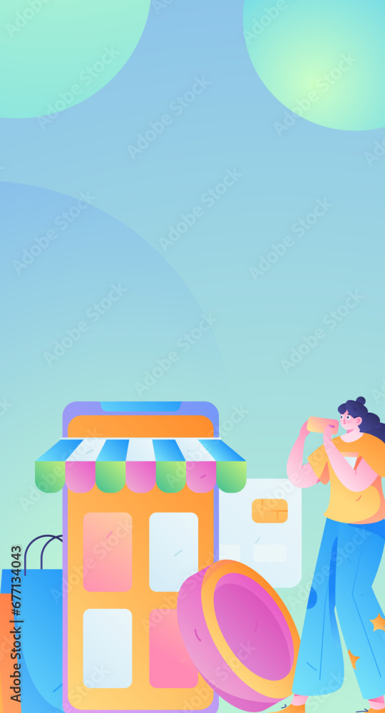 Internet financial management investment flat vector concept operation hand drawn illustration
Internet financial management investment flat vector concept operation hand drawn illustration