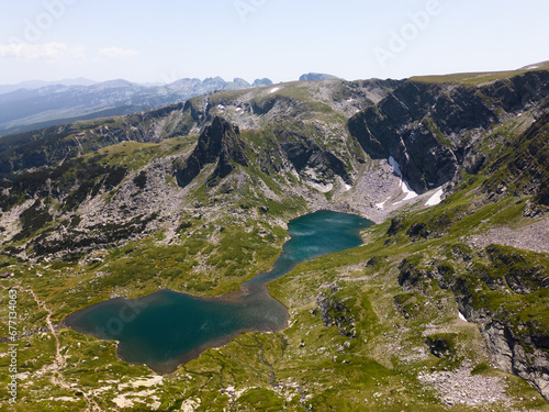 Fototapeta Naklejka Na Ścianę i Meble -  Seven Rila Lakes, Rila Mountain National Park, Bulgaria