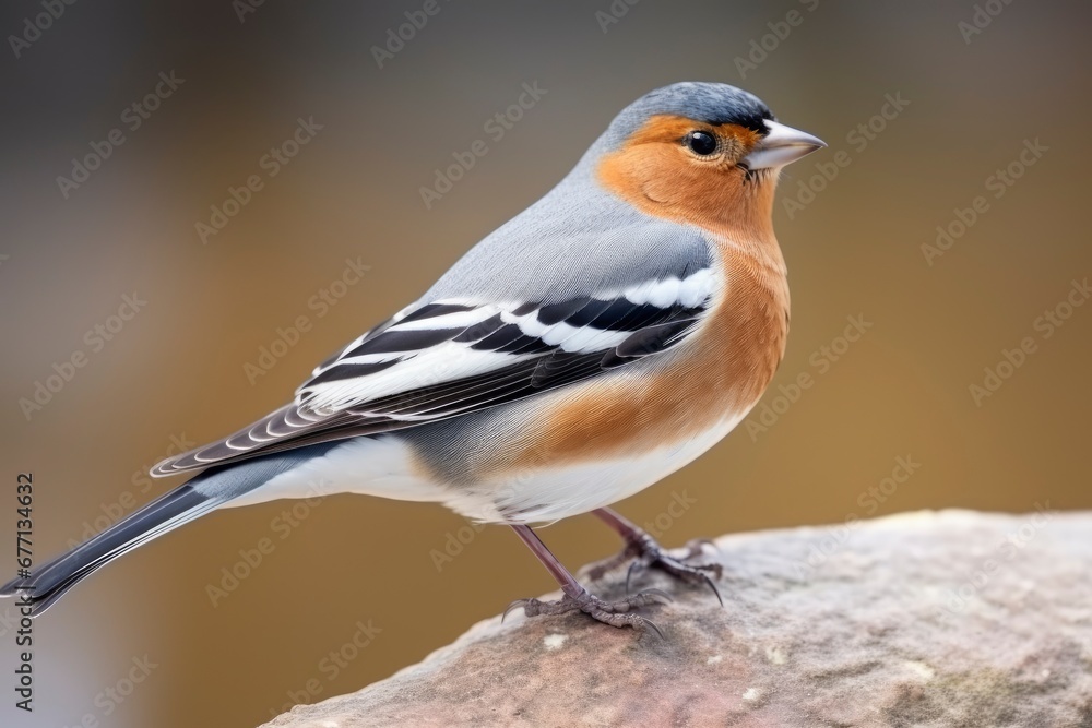 Chaffinch bird isolated on white background Chaffinch bird isolated on white background