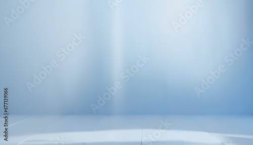 light and shadow room mock ups - light blue wall