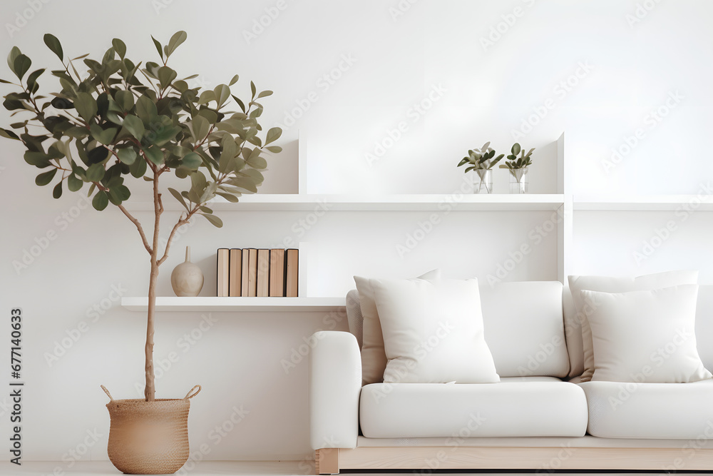 Home decor. Interior design, minimalism
