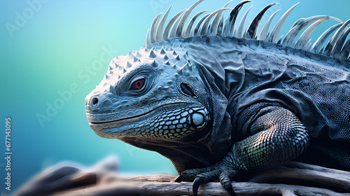 Capturing Exotic Lizard Charisma in Portraits,Exotic lizard portrait Generate Ai 