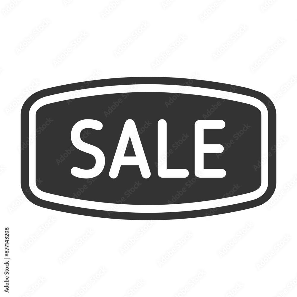 sale vector icon. sale button for black friday sales company. glyph icon for web and ui isolated on white background sale vector icon. sale button for black friday sales company. glyph icon for web and ui isolated on white background