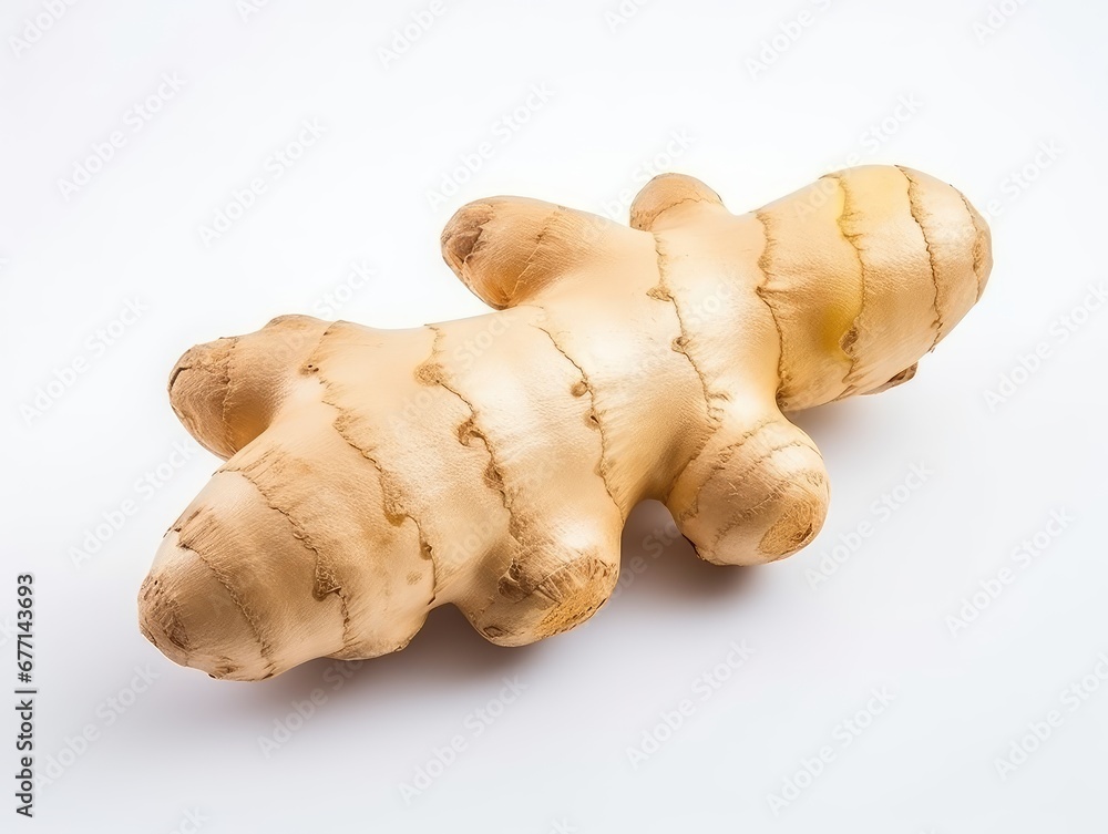 Ginger isolated on a white background Ginger isolated on a white background