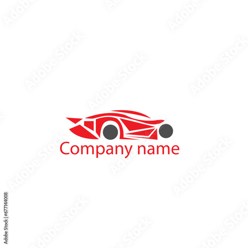 Car Garage Premium Concept Logo Design