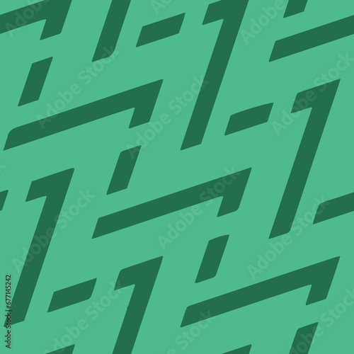 Fotografie Full seamless geometric texture pattern vector for decoration