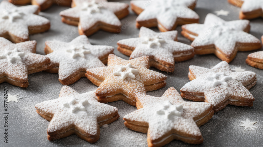 Holiday Delights: Sparkling Cookies and Ornamental Magic
Capture the magic of the holiday season with a spread of glistening Christmas cookies and ornate decorations on the table. Holiday Delights: Sparkling Cookies and Ornamental Magic
Capture the magic of the holiday season with a spread of glistening Christmas cookies and ornate decorations on the table.