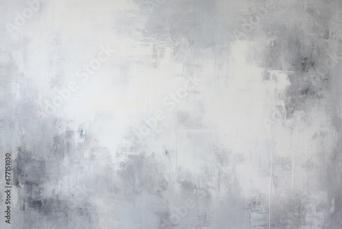 Gray paintbrush strokes on a textured background