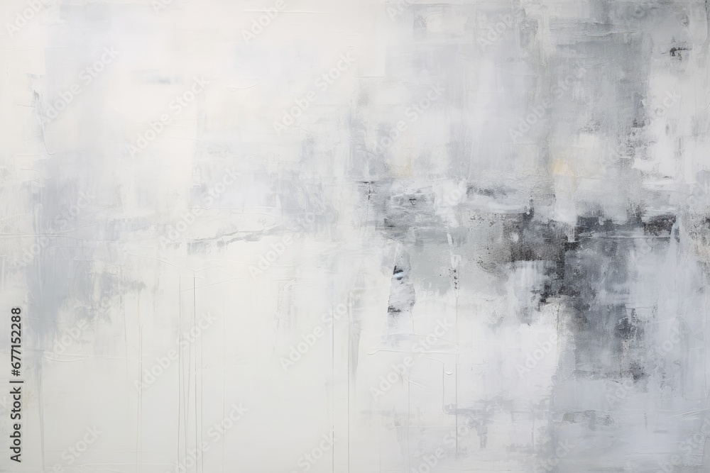 Obraz premium Gray paintbrush strokes on a textured background