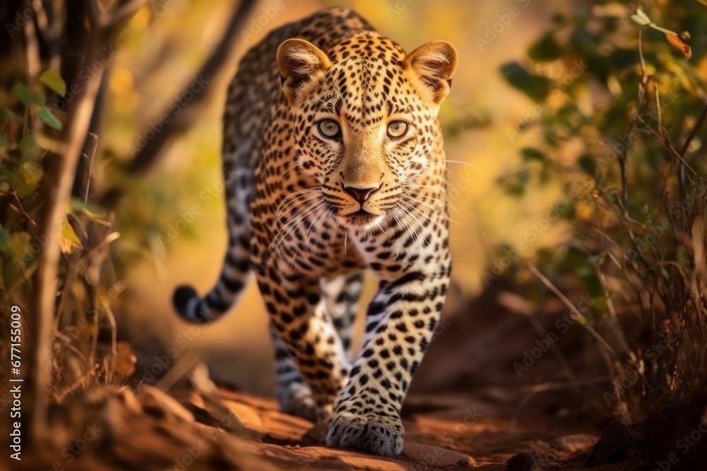 Leopard in the wild Leopard in the wild
