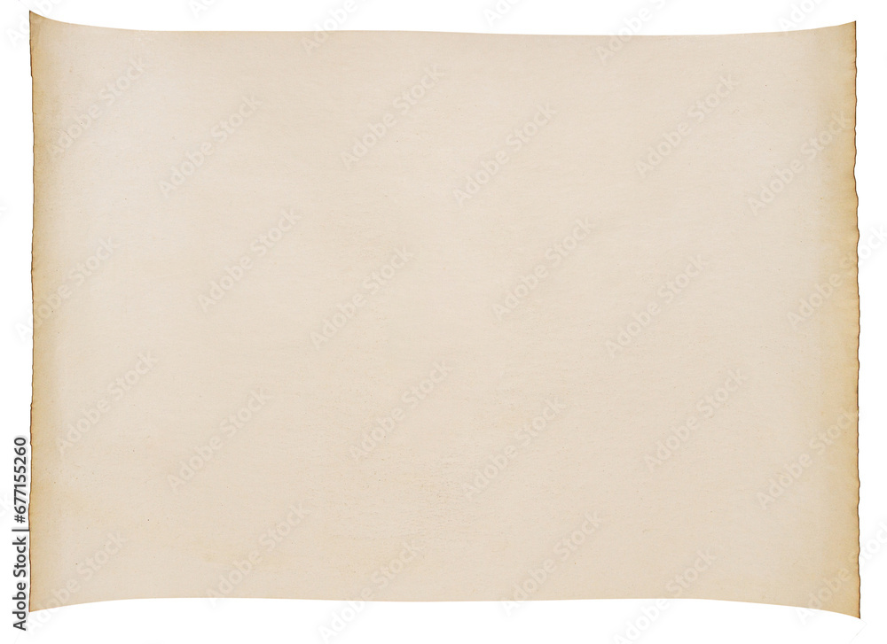 Retro torn aged paper. Scrolls, crumpled paper. Ancient monuments. On an empty background. PNG Retro torn aged paper. Scrolls, crumpled paper. Ancient monuments. On an empty background. PNG