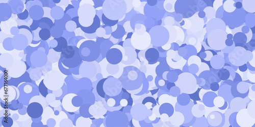 Hand drawn abstract blue ba...