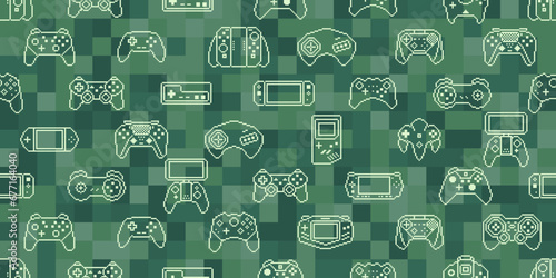 Video game controller backg...