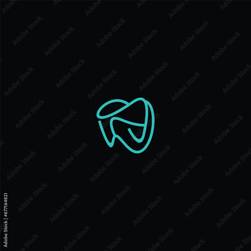 Abstract luxury teeth logo design template
Abstract luxury teeth logo design template