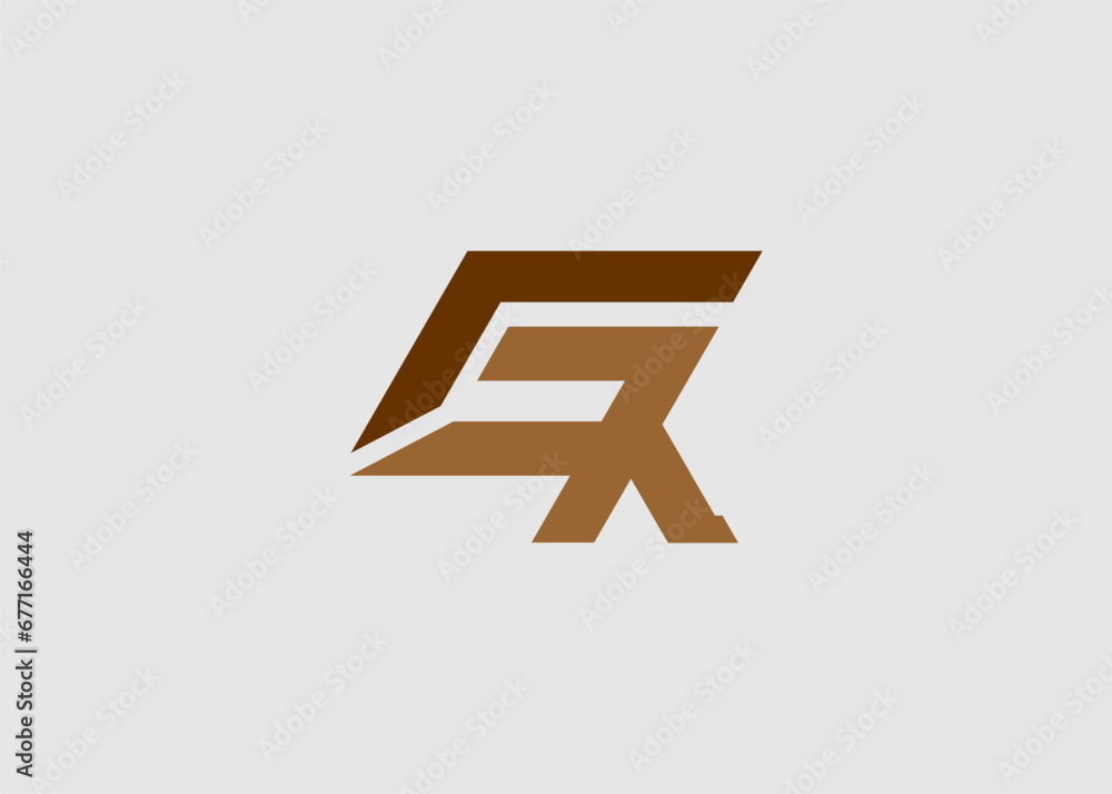 Logo gr letter company name Logo gr letter company name