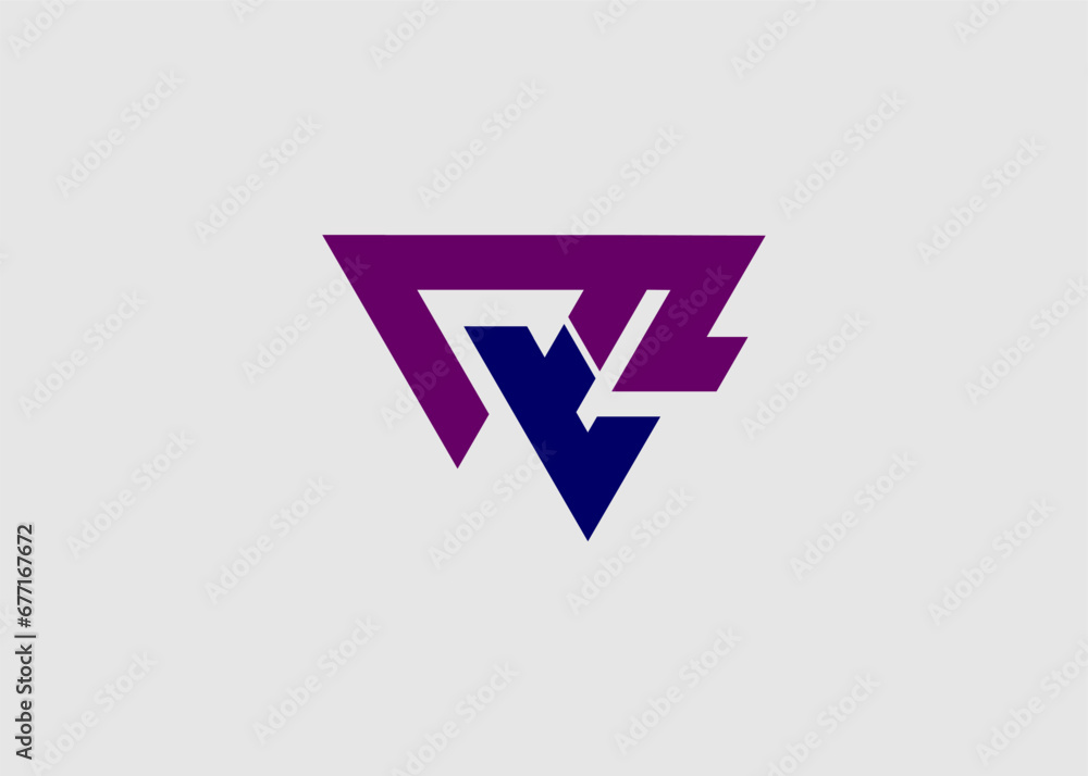 Logo mt letter company name Logo mt letter company name