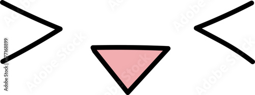 Happy cartoon face illustration