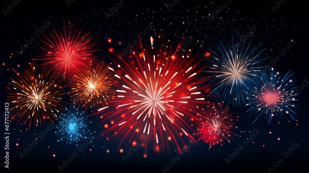 Sparkling celebration firework