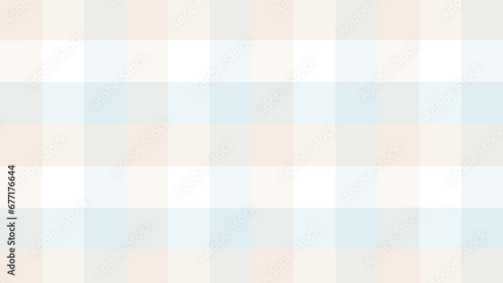 Beige blue and white plaid fabric texture as a background Beige blue and white plaid fabric texture as a background