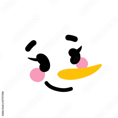 Snowman Facial Expression