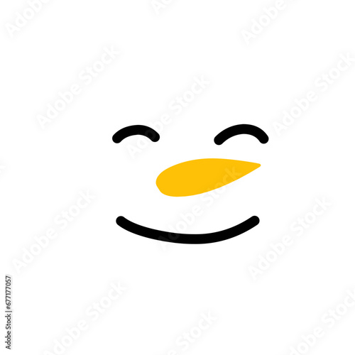 Snowman Facial Expression