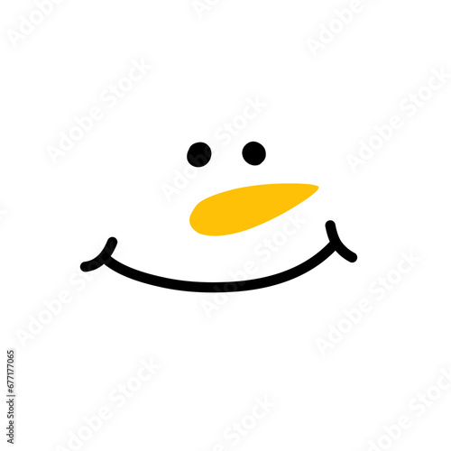 Snowman Facial Expression
