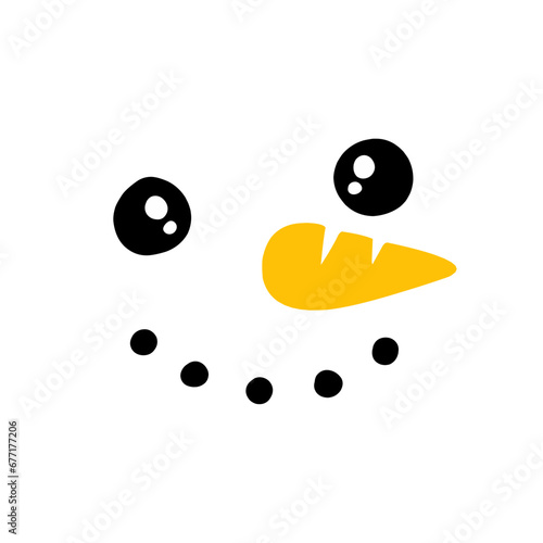 Snowman Facial Expression