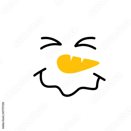 Snowman Facial Expression