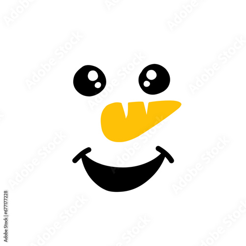 Snowman Facial Expression