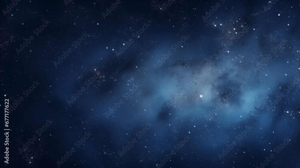 Background with a minimalist galaxy