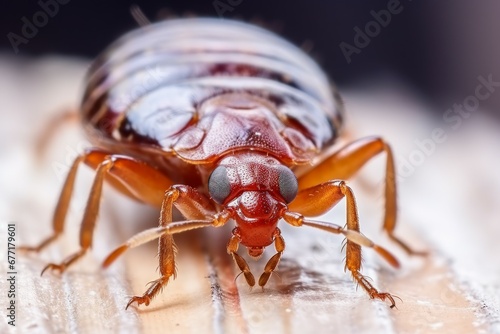 A Bed Bugs in Macro Detail