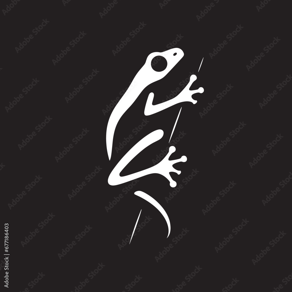 Fototapeta premium illustration of wild frog, vector of amphibians in nature, amphibian logos for commercial brands