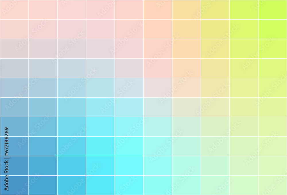 Fototapeta premium Bright Colorful Mosaic Tile Texture Pattern Abstract Background. Geometric. Gradient. Vector Illustration