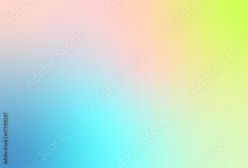 Colorful Gradient Bright Watercolor Abstract Background. Wallpaper. Vector Illustration
