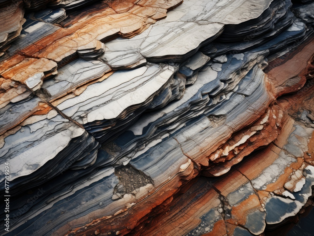 Shale Rock Textures