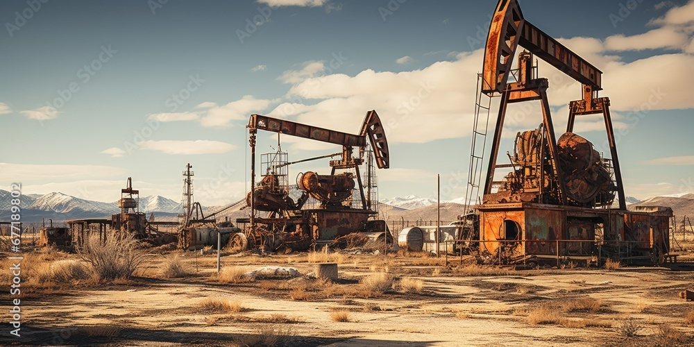 Abandoned Oilfield