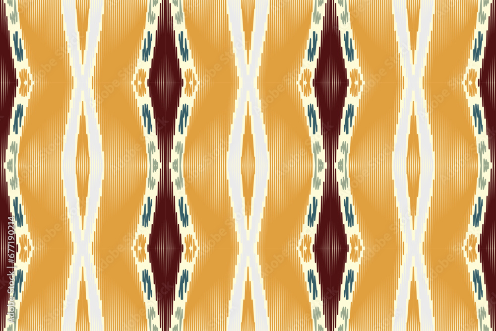 Fototapeta premium Tribal, Navajo, American, Aztec, Apache, Southwestern and Mexican ethnic fabric patterns suitable for fabrics, wrapping, backdrops, clothing, blankets, carpets, wovens, etc.