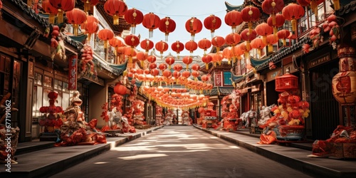 Chinese New Year Street Decorations