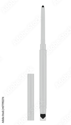 Makeup liner pencil. vector illustration