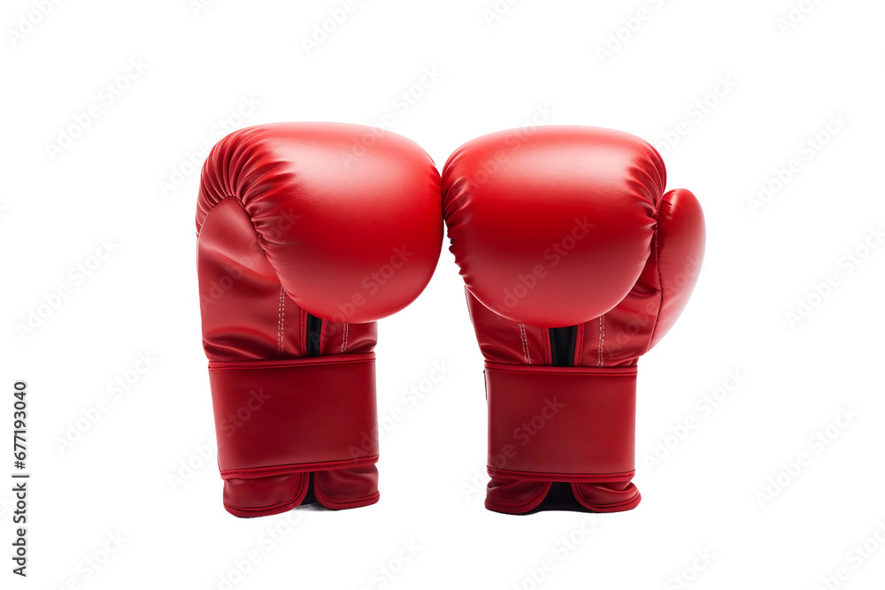   Boxing Gloves on transparent background