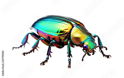Beetle on transparent background, PNG Format