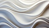 Abstract white background with smooth lines.