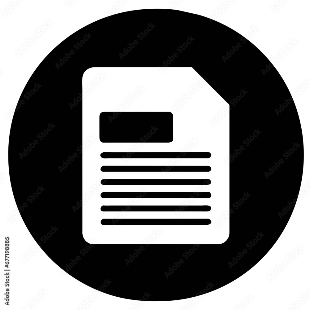 document icon button document icon button