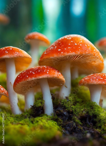The fairytale world of mushrooms through the lens of macro photography.